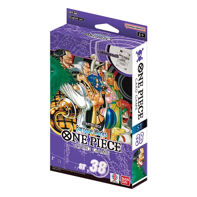 One Piece ST-38 Baroque Works Starter Deck, English